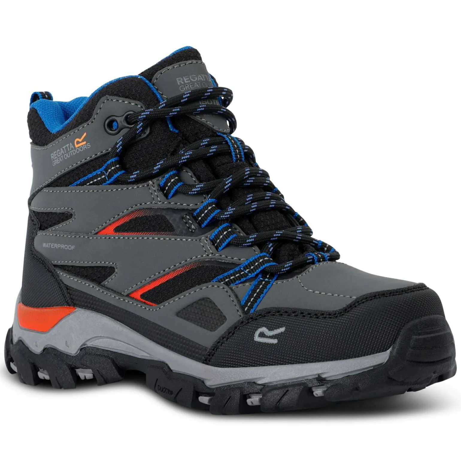 Dziecięce buty trekkingowe Holcombe III | Szary
