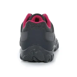 Dziecięce buty trekkingowe Edgepoint Low | Szaro – różowy
