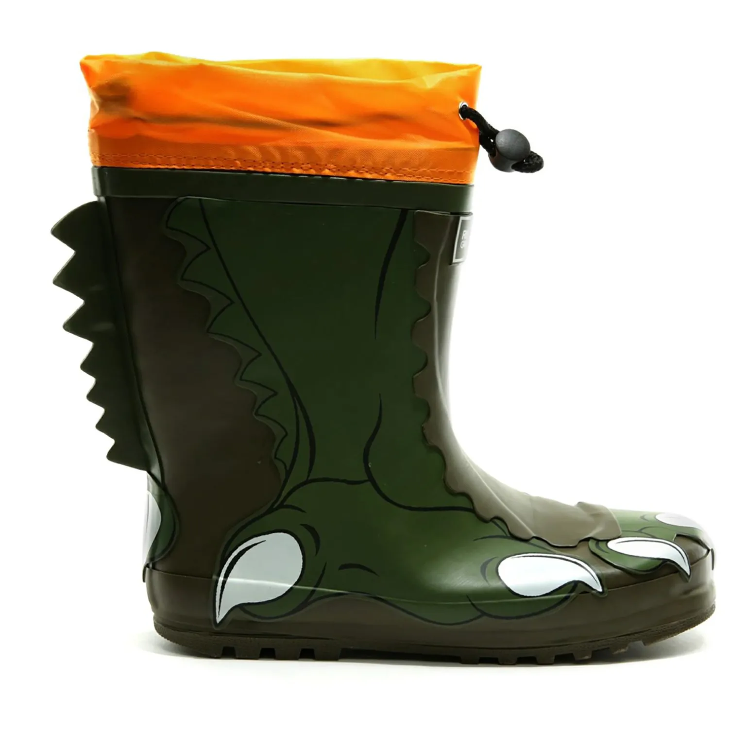 Dziecięce kalosze Mudplay | Khaki / krokodyl