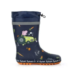 Dziecięce kalosze Peppa Splash | Granatowy