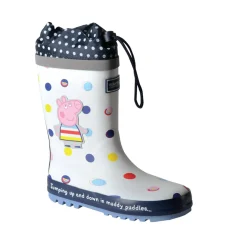 Dziecięce kalosze Peppa Splash | Biały