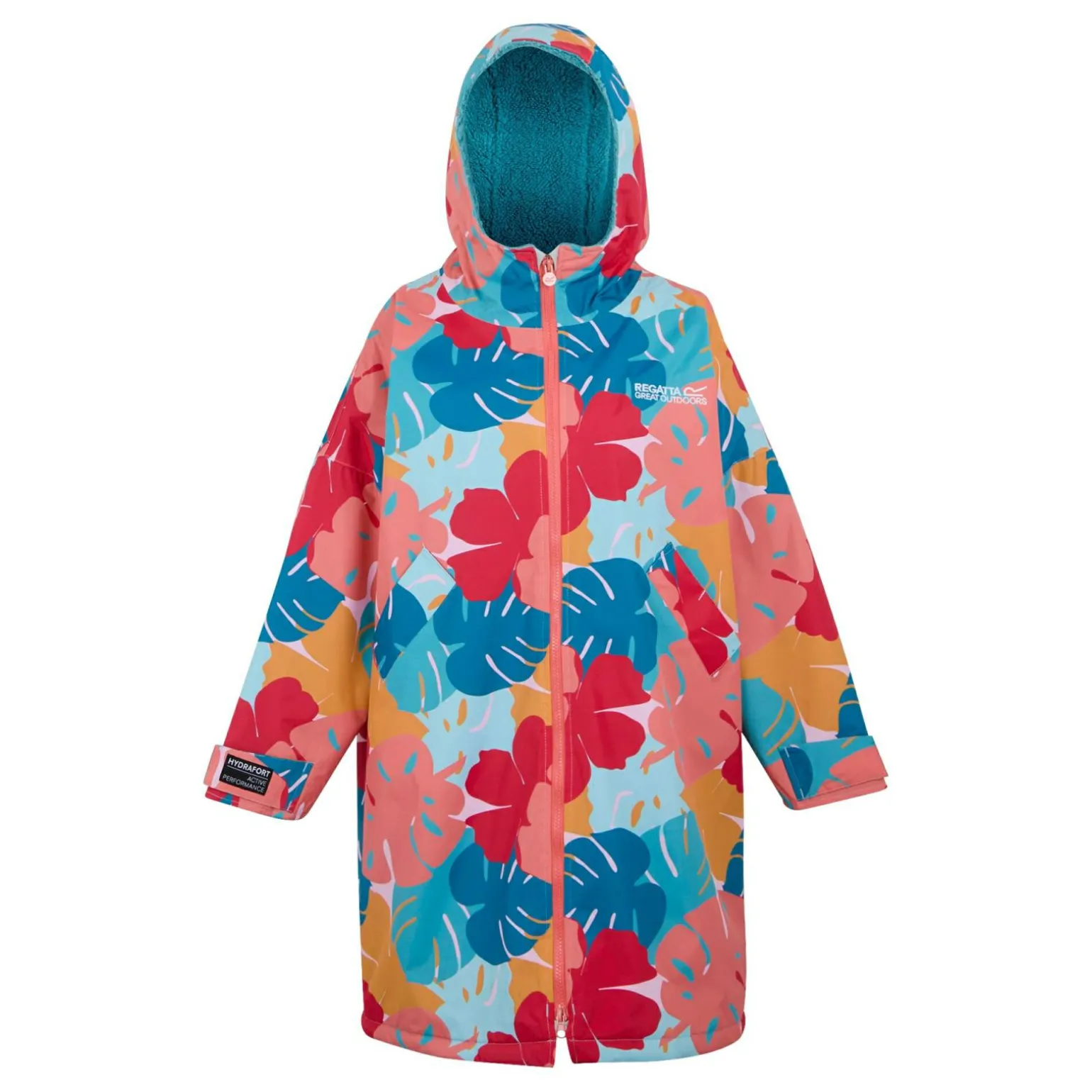 Dziecięcy płaszcz plażowy wodoodporny Junior Changing Robe | Multikolor