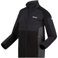 Dziecięcy polar Junior Highton III | Szaro-czarny