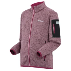 Dziecięcy polar z suwakiem Newhill | Różowy