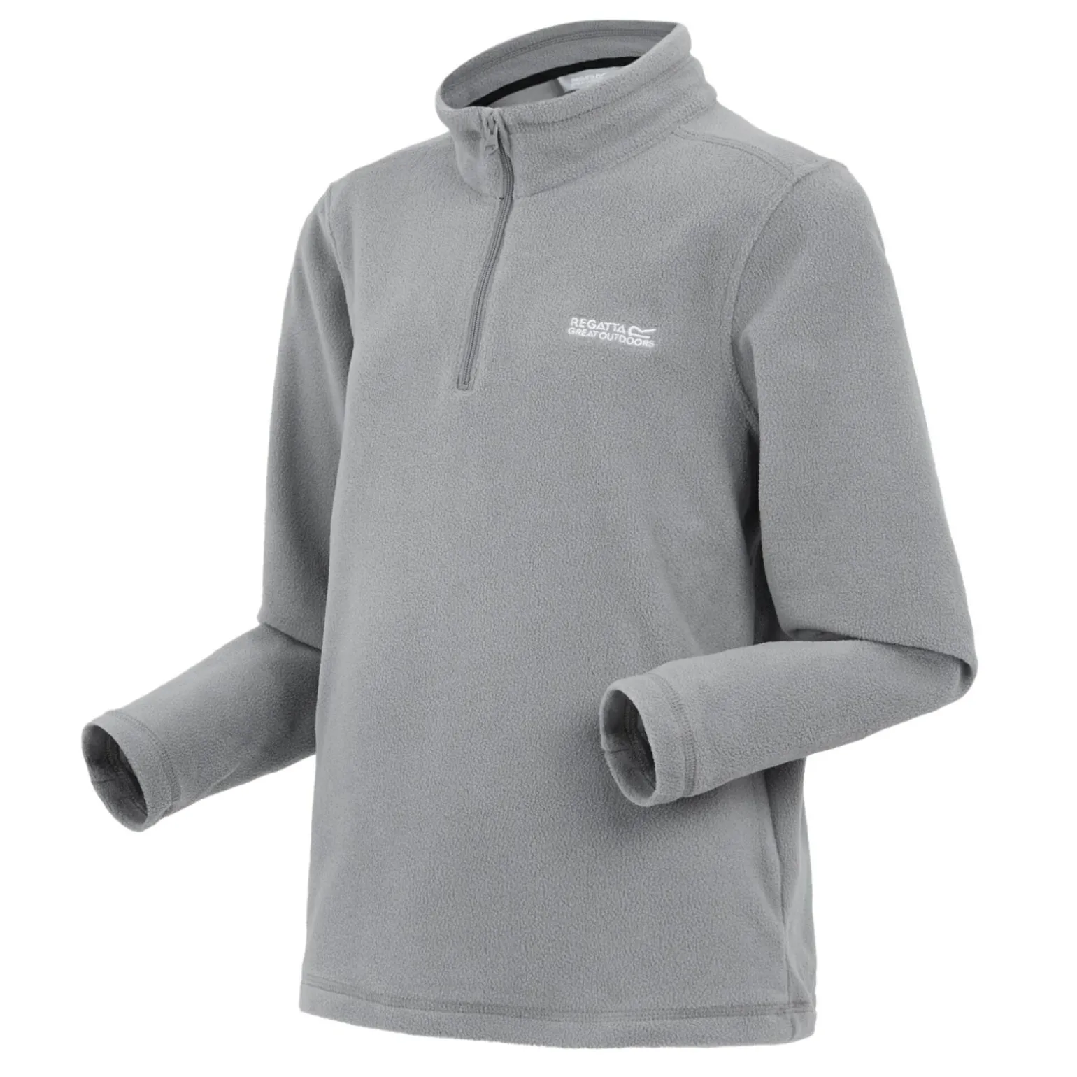 Dziecięcy polar z suwakiem 1/2 Hot Shot II | Szary