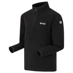 Dziecięcy polar z suwakiem 1/2 Loco | Czarny