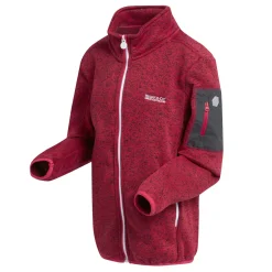 Dziecięcy polar z suwakiem Newhill | Fuksja