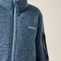 Dziecięcy polar z suwakiem Newhill | Niebieski