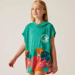 Dziecięcy ręcznik plażowy Towel Robe II | Niebieski
