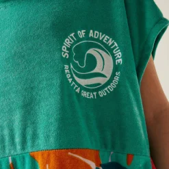 Dziecięcy ręcznik plażowy Towel Robe II | Niebieski
