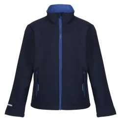 Dziecięcy Softshell Ablaze | Granatowo-niebieski