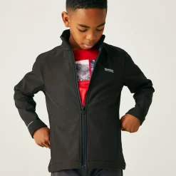 Dziecięcy softshell Cera | Czarny