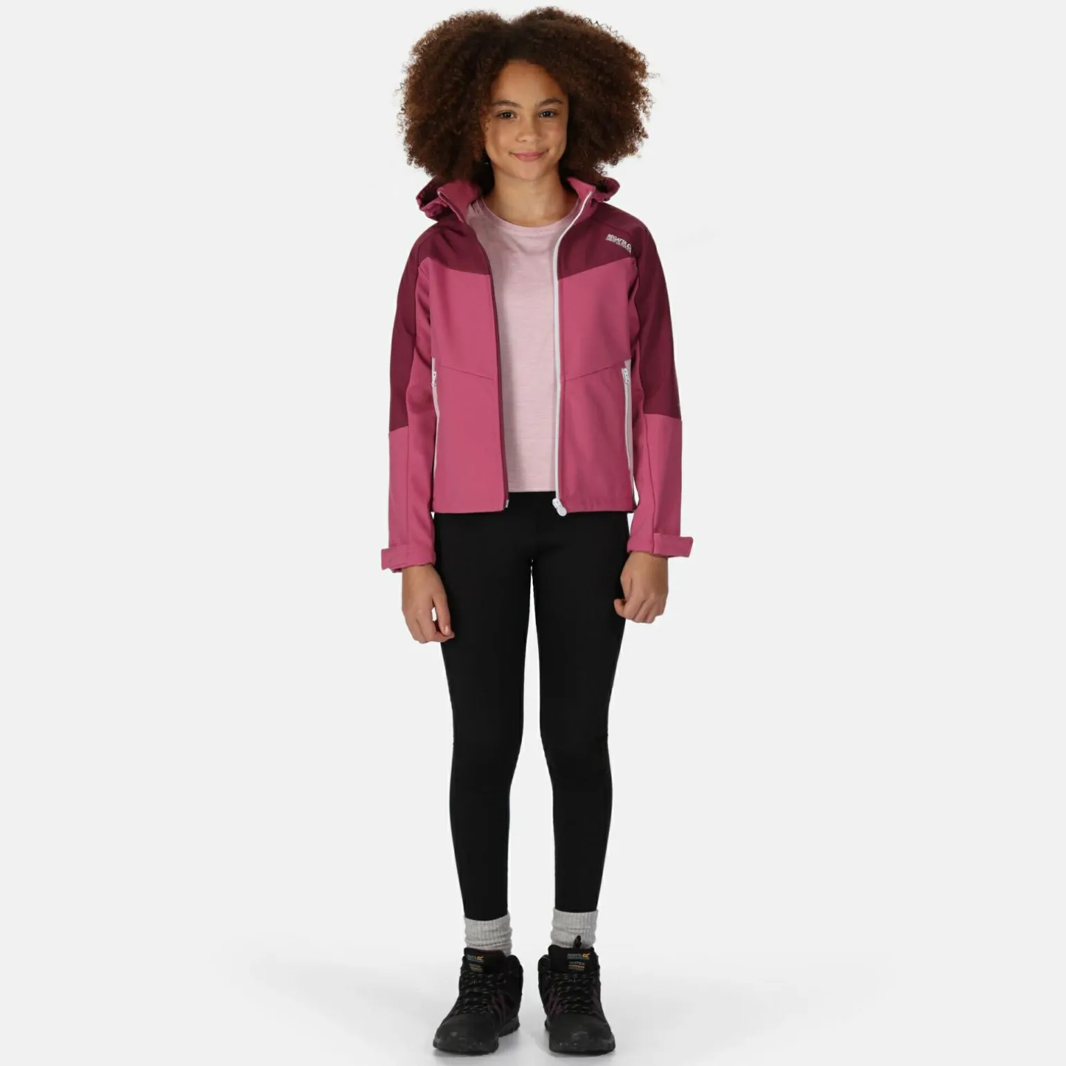 Dziecięcy softshell Eastcott II | Fioletowy