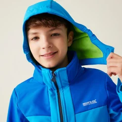 Dziecięcy softshell Haydenbury II | Niebieski