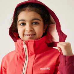 Dziecięcy softshell Haydenbury II | Czerwony