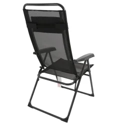 Krzesło ogrodowe Colico 105x65x48cm | Czarny