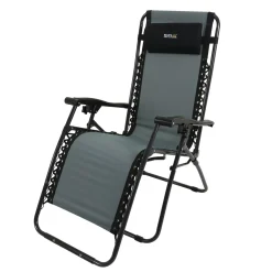 Leżak rozkładany Colico Chair | Czarno-szary