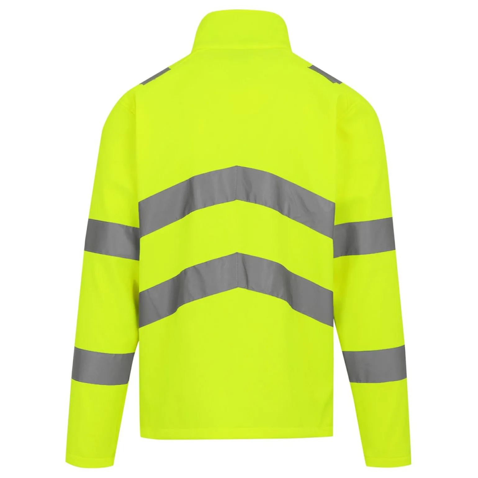 Men's Hi-Vis Pro Contract Ablaze 2 Layer Softshell Jacket | Yellow