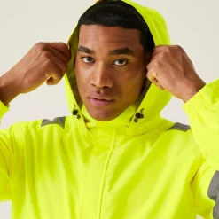 Men's Hi-Vis Pro Contract Dover Jacket | Yellow