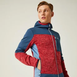 Męska bluza z kapturem Cadford VI | Czerwony