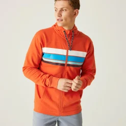 Męska bluza z kapturem Shorebay II | Pomarańczowy