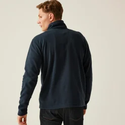 Męska bluza z suwakiem Recycled | Granatowy
