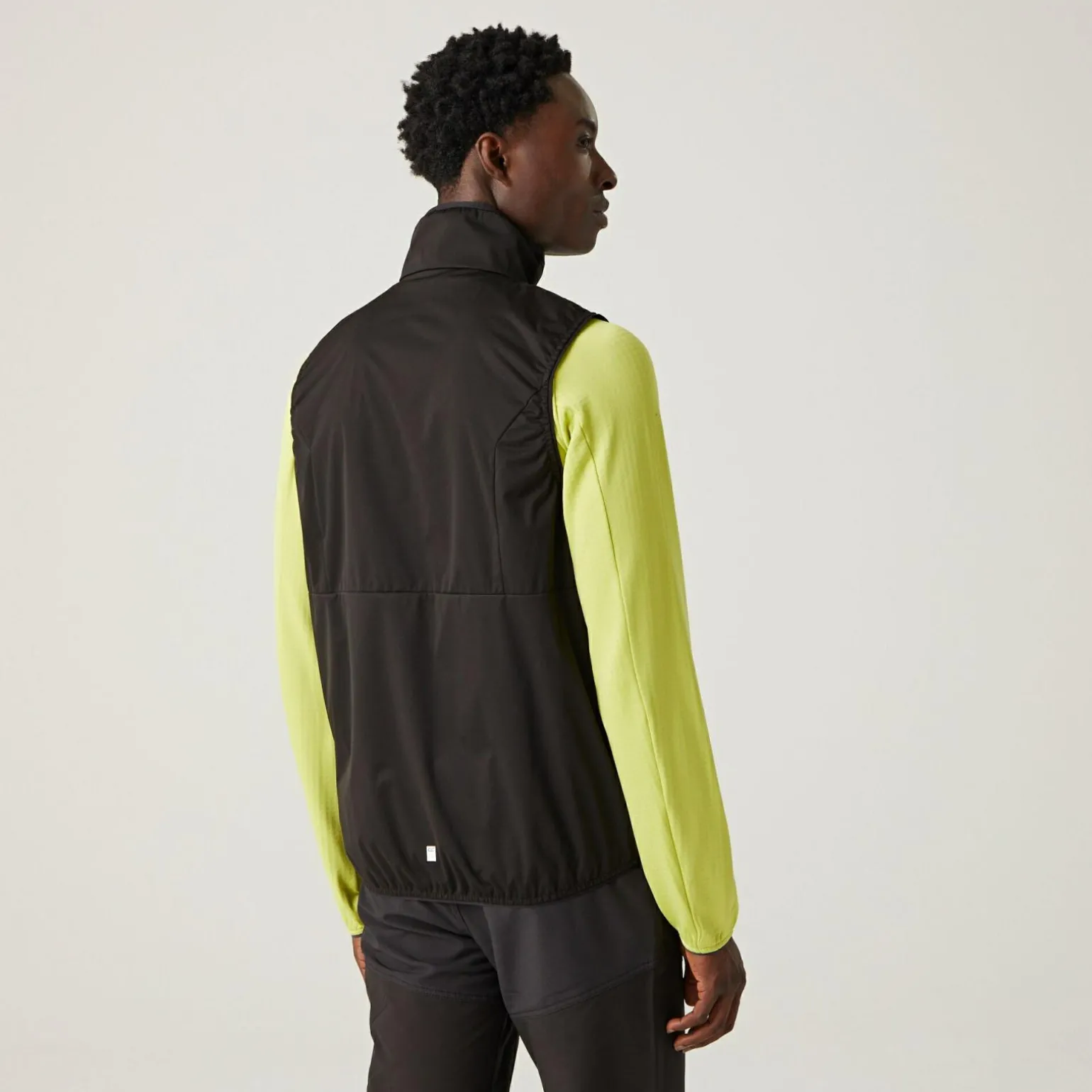 Męska kamizelka softshell Lankin V | Czarny