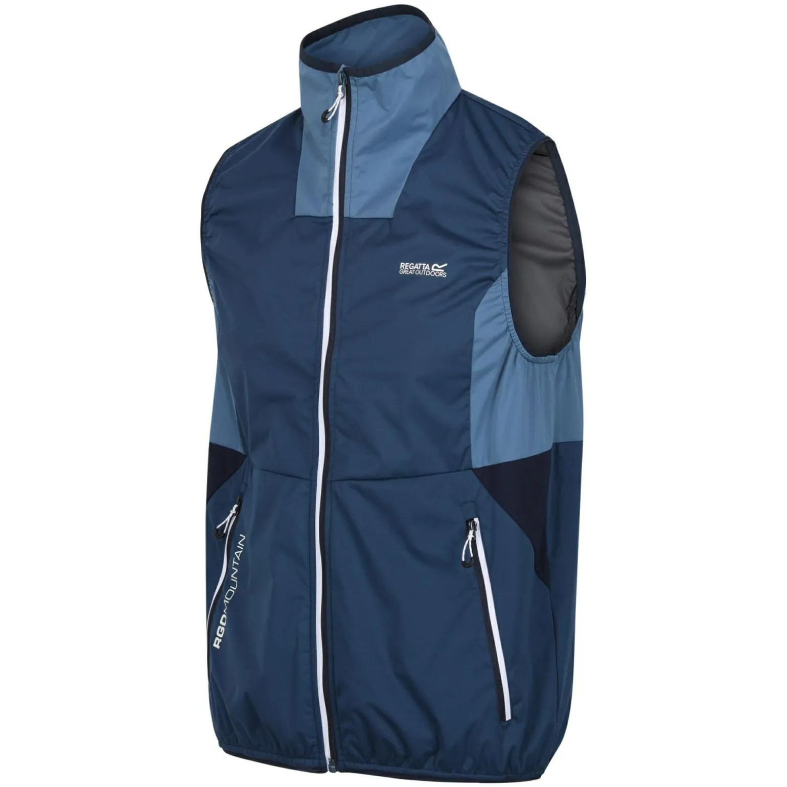 Męska kamizelka softshell Lankin V | Niebieski