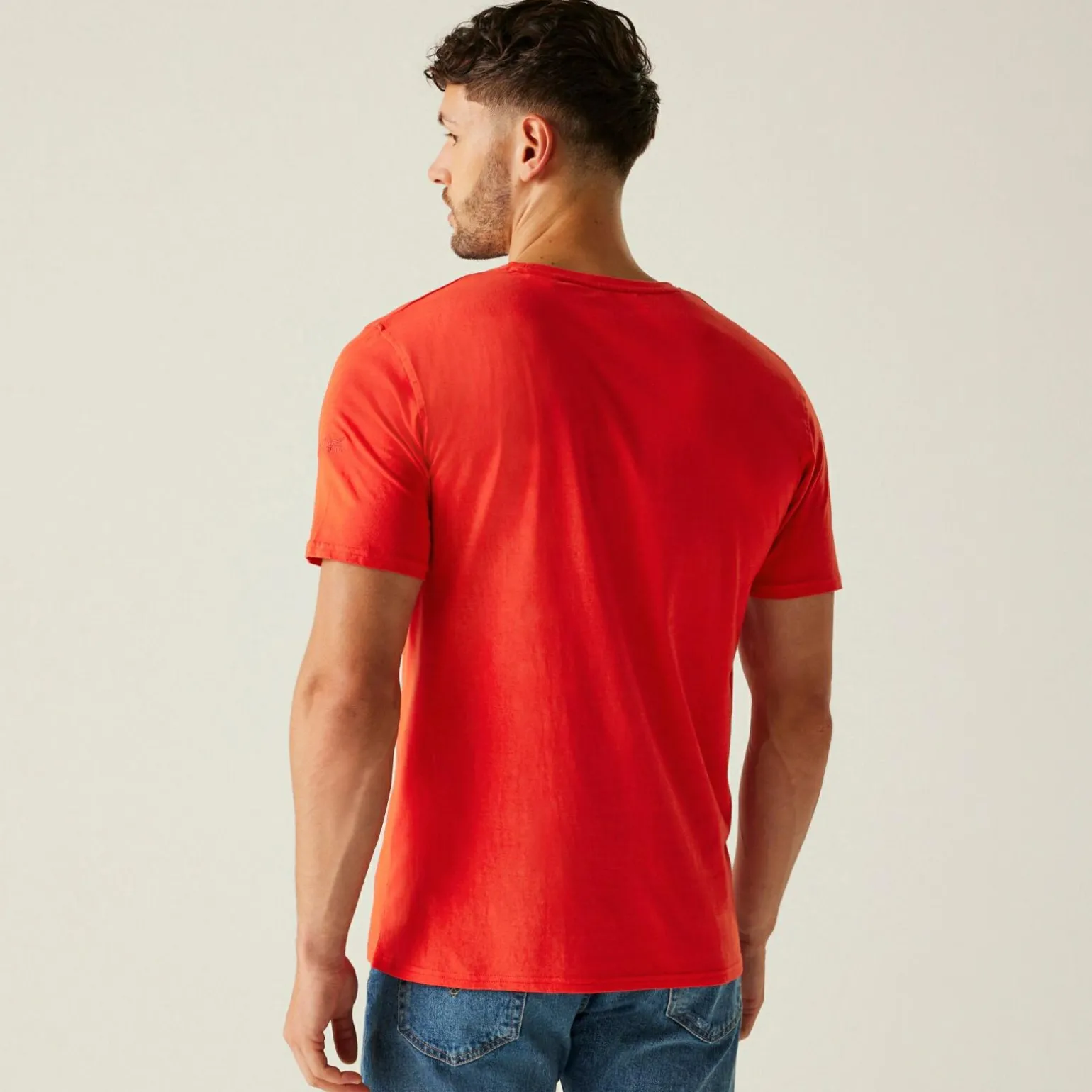 Męska koszulka Cline IX | Czerwony