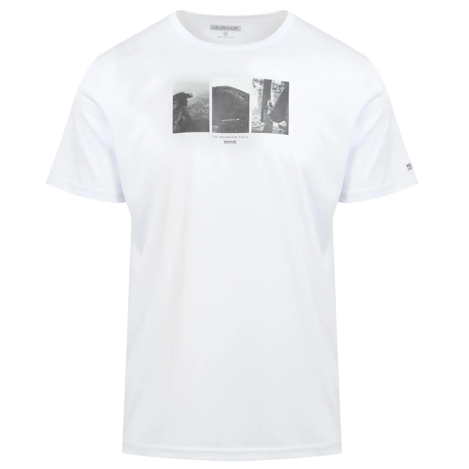 Męska koszulka Fingal VIII Graphic Print | Biały