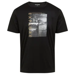 Męska koszulka Fingal VIII Graphic Print | Czarny