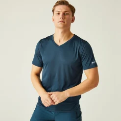 Męska koszulka Fingal V-Neck | Ciemnoniebieski