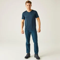 Męska koszulka Fingal V-Neck | Ciemnoniebieski