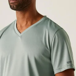 Męska koszulka Fingal V-Neck | Lodowy błękit