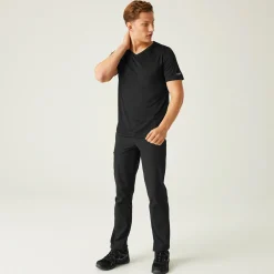 Męska koszulka Fingal V-Neck | Czarny