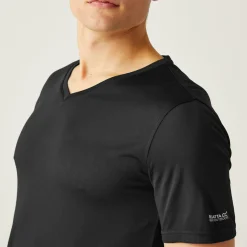 Męska koszulka Fingal V-Neck | Czarny