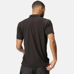 Męska koszulka polo Coolweave | Czarny