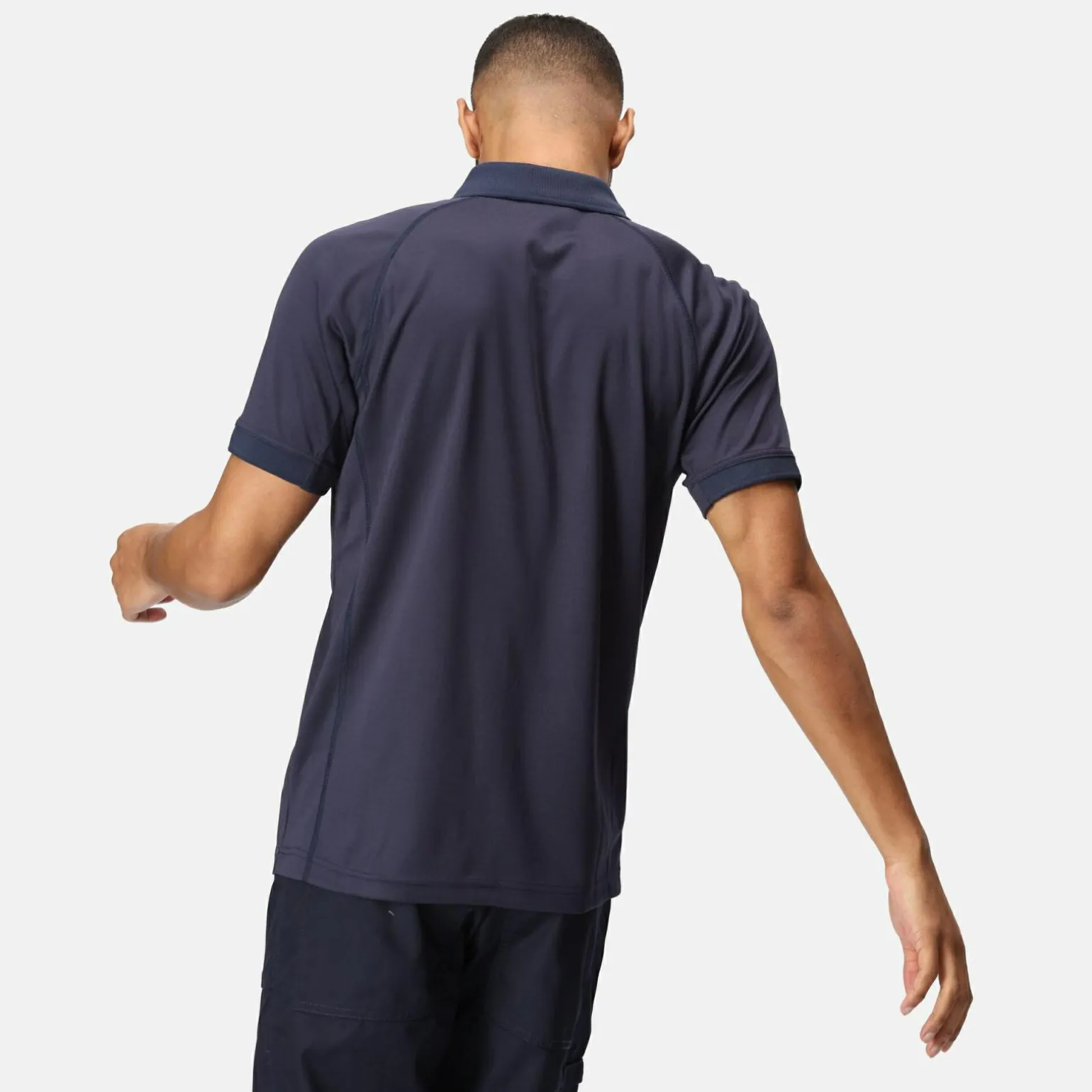 Męska koszulka polo Coolweave | Granatowy