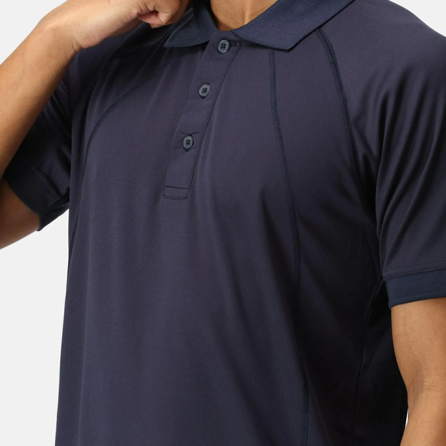 Męska koszulka polo Coolweave | Granatowy