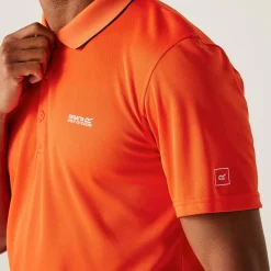 Męska koszulka polo Maverik V | Pomarańczowy