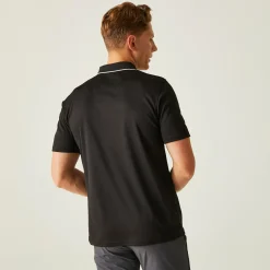 Męska koszulka polo Maverik V | Czarny