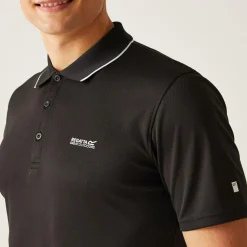 Męska koszulka polo Maverik V | Czarny
