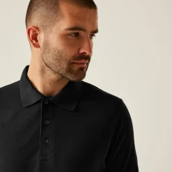 Męska koszulka polo Proffesional | Czarny