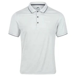 Męska koszulka polo Remex II | Srebrnoszary