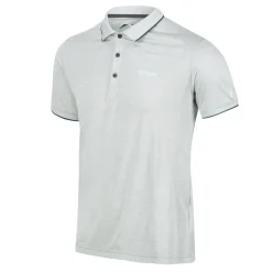 Męska koszulka polo Remex II | Srebrnoszary