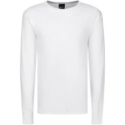 Męska koszulka z długim rękawem Thermal | Biały
