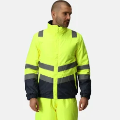 Męska kurtka odblaskowa Pro HiVis | Żółty