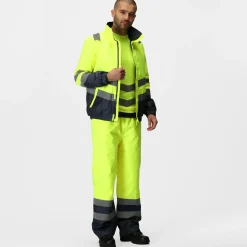 Męska kurtka odblaskowa Pro HiVis | Żółty