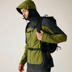 Męska kurtka przeciwdeszczowa Highton IV Stretch | Zielony