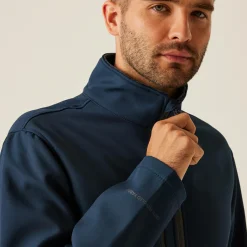 Męska kurtka softshell z recyklingu Professional | Granatowy